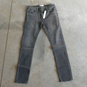 ASOS Design Super Skinny Jeans in Washed Black